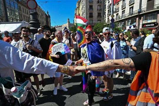 Pride-Parade in Budapest am 28. Juni 2025