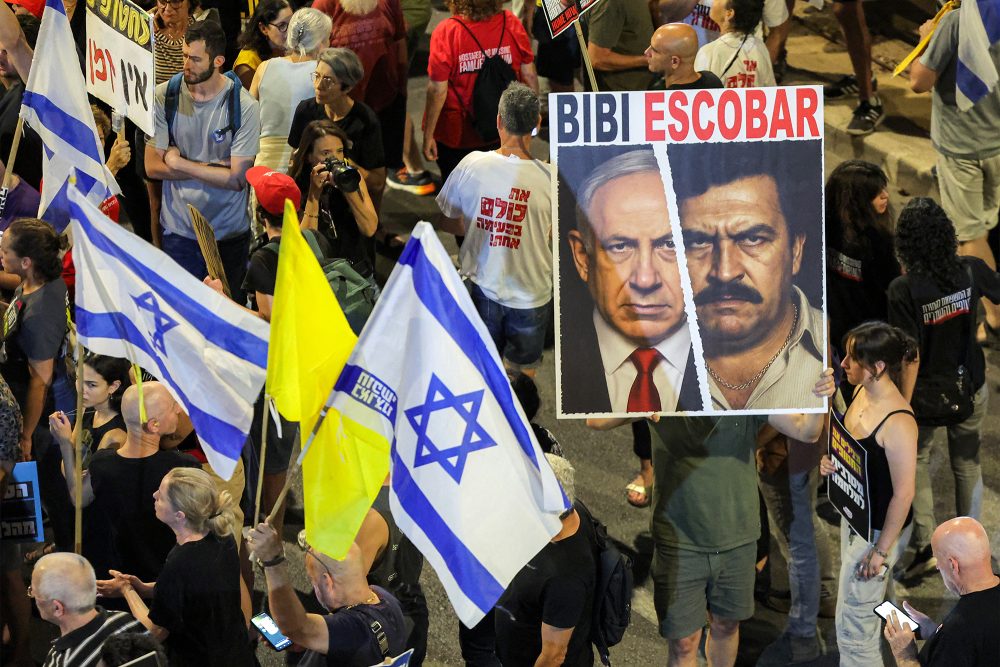 Proteste in Israel gegen den Gaza-Krieg am 28. Juni 2025