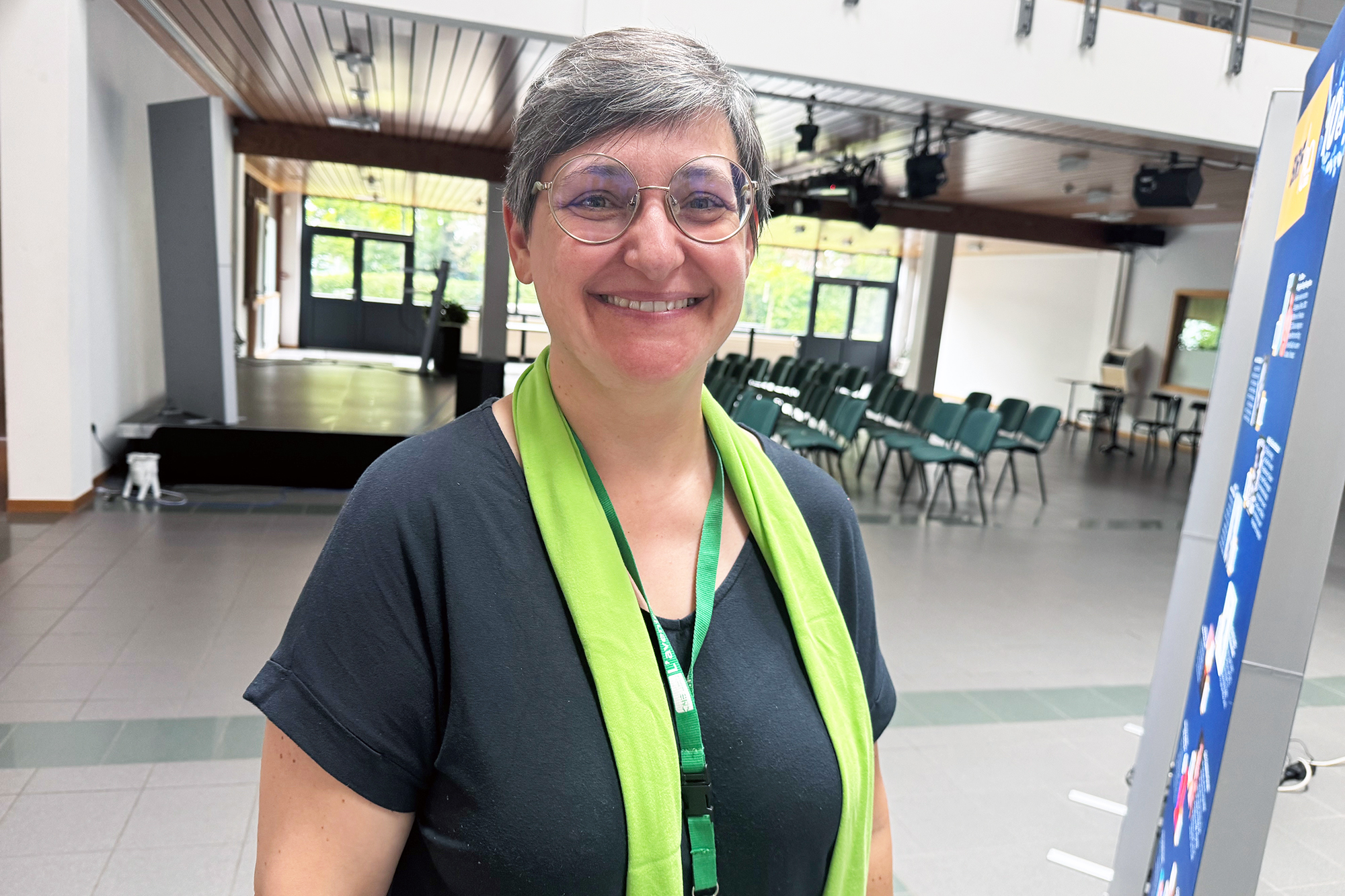 Die CSC-Regionalsekretärin Rebecca Peters