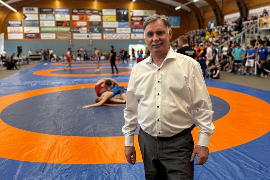 Turnier-Organisator Issa Gamboulatov