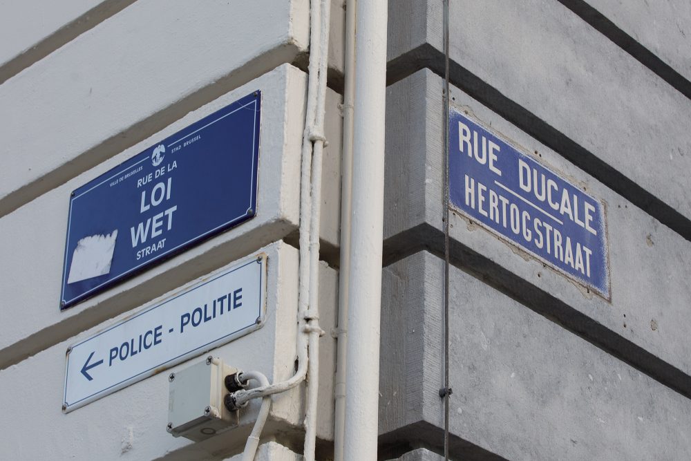 Die Brüsseler Rue de la Loi