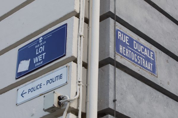 Die Brüsseler Rue de la Loi