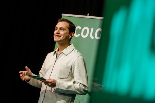 Der Ecolo-Co-Vorsitzende und Gemeinderat in Huy, Samuel Cogolati