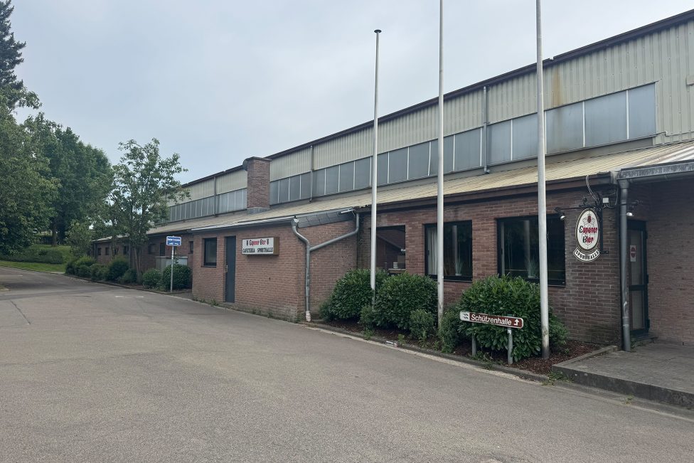 Die Sporthalle in Eynatten