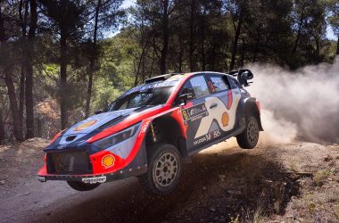 Ott Tänak/Martin Järveoja bei der Rallye Griechenland