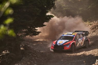 Ott Tänak/Martin Järveoja bei der Rallye Griechenland