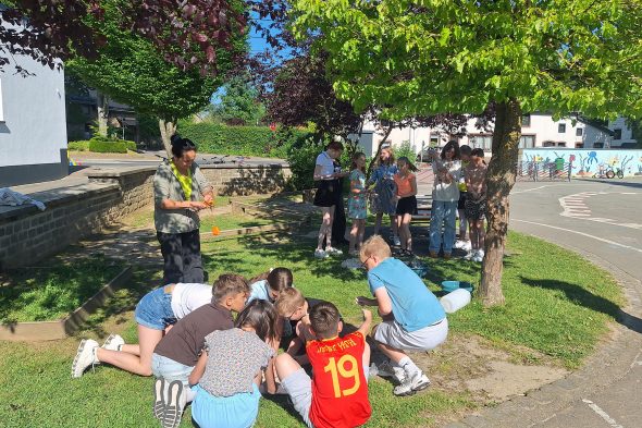 Projekttage Wasser in Weywertz