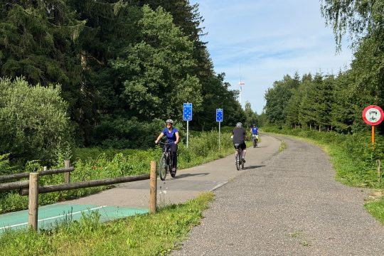 Ravel-Radweg auf der Vennbahn