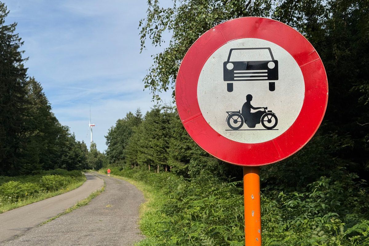 Ravel-Radweg auf der Vennbahn