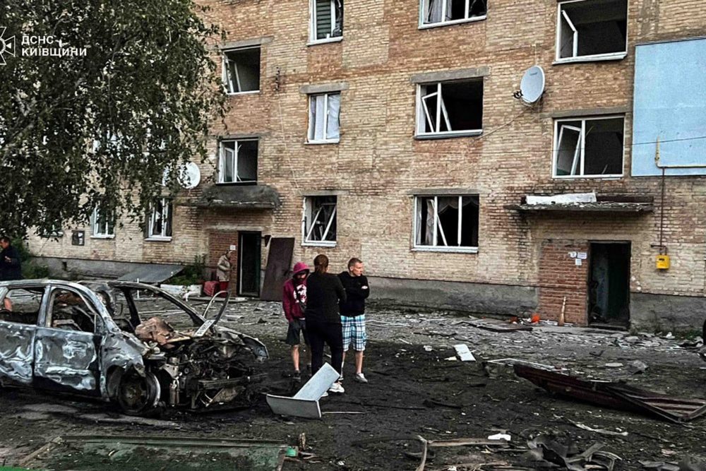 Russischer Angriff auf die Region Kiew am 6. Juli 2025