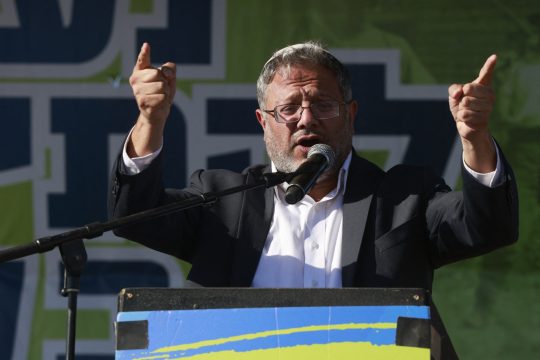 Der israelische rechtsextreme Minister Itamar Ben Gvir (Bild: Menahem Kahana AFP)
