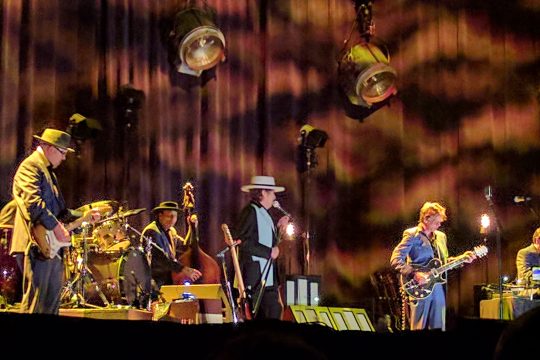 Bob Dylan bei einem Konzert in Antwerpen im Jahr 2017
