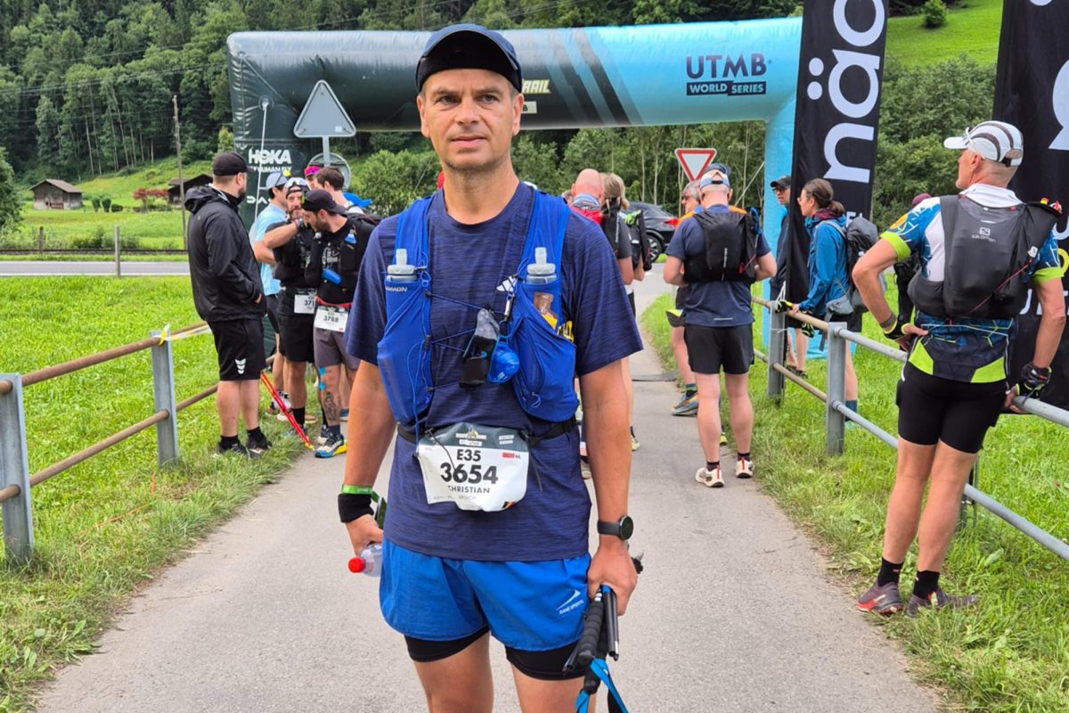 Christian Broich beim Eiger Ultra Trail