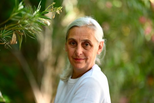 Anne Teresa De Keersmaeker beim Theater-Festival in Avignon am 3. Juli
