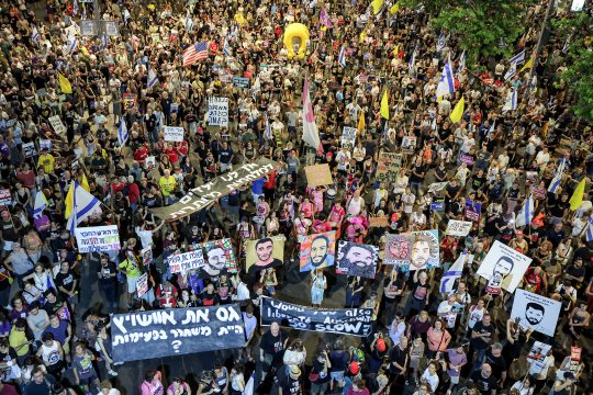 Tausende demonstrieren in Israel für Freilassung der Geiseln