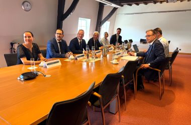 Arbeitsgespräch von Bart De Wever mit den Ministern der DG