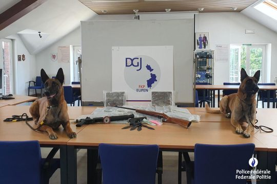 Drogen in Eupen beschlagnahmt