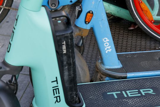 E-Roller in Brüssel