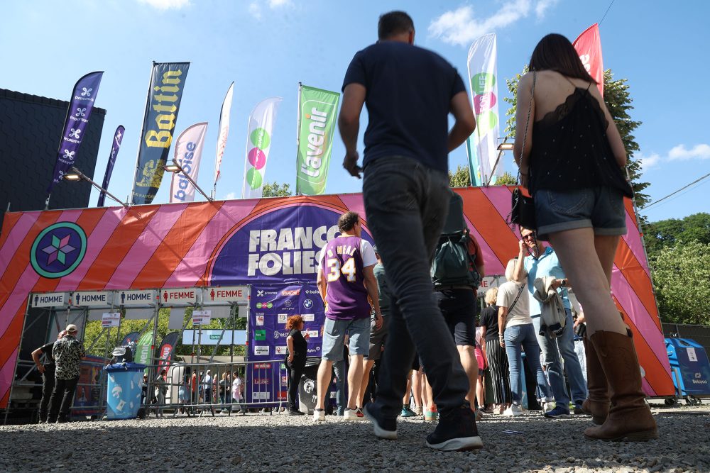 Besucher bei den Francofolies 2025