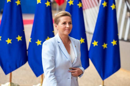 Die dänische Premierministerin Mette Frederiksen