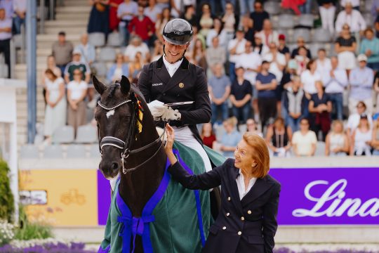 Dressurreiter Justin Verboomen beim CHIO 2025