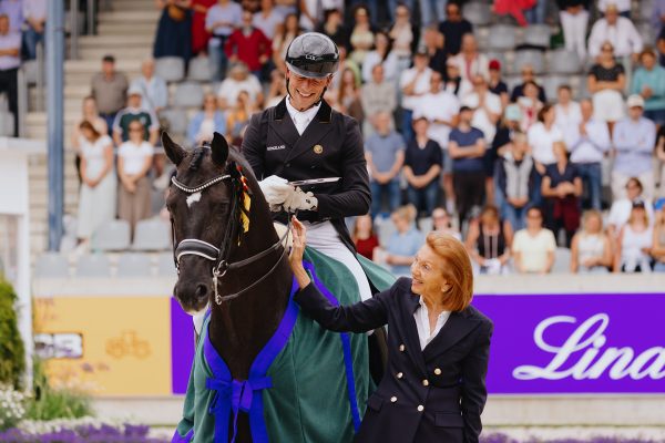 Dressurreiter Justin Verboomen beim CHIO 2025