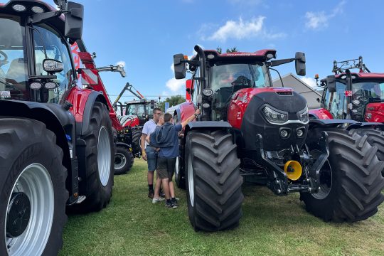 Traktoren auf der Landwirtschaftsmesse Libramont