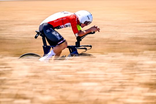 Laurenz Rex während der fünften Etappe der Tour de France 2025