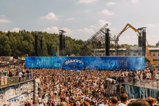 Die neue Hauptbühne bei Tomorrowland
