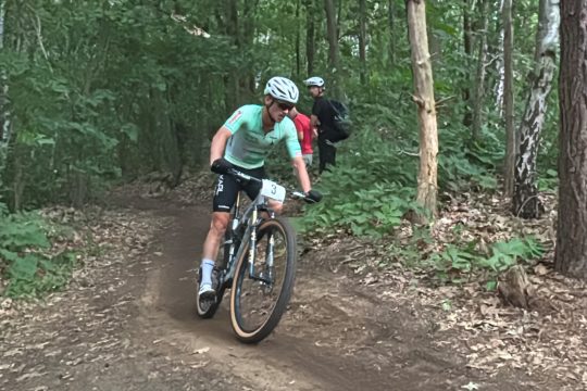 Arne Janssens musste nach einem starken Rennen mit dem undankbaren vierten Platz vorliebnehmen