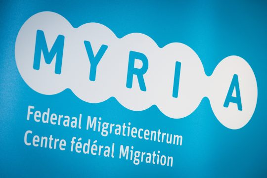 Logo der Behörde Myria