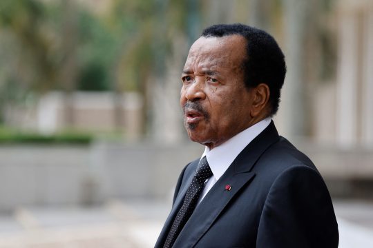 Kameruns Präsident Paul Biya, hier auf einem Foto aus 2022