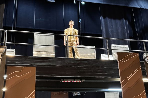 Schauspieler Raphael-Christoph Grosch im Theater Trier
