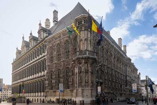Das Rathaus in Gent