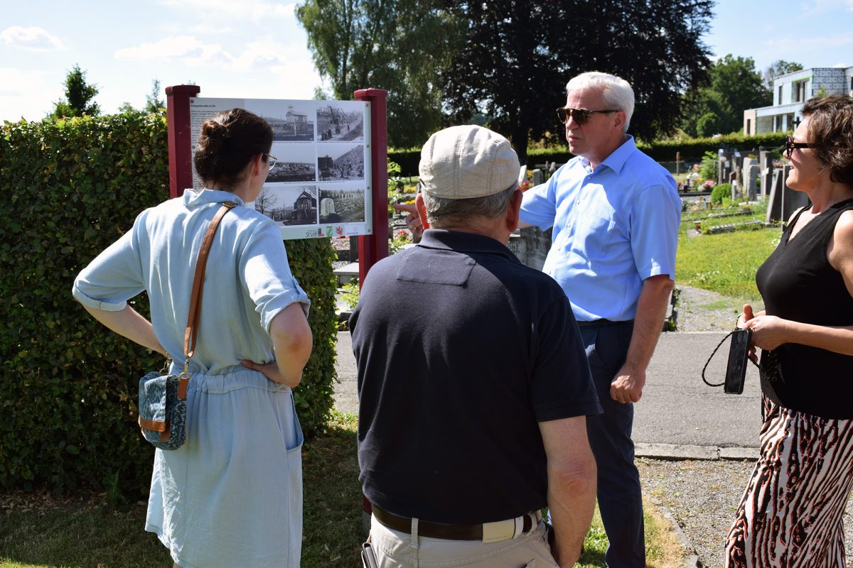 Stadtgruppe St. Vith kümmert sich um den Soldatenfriedhof