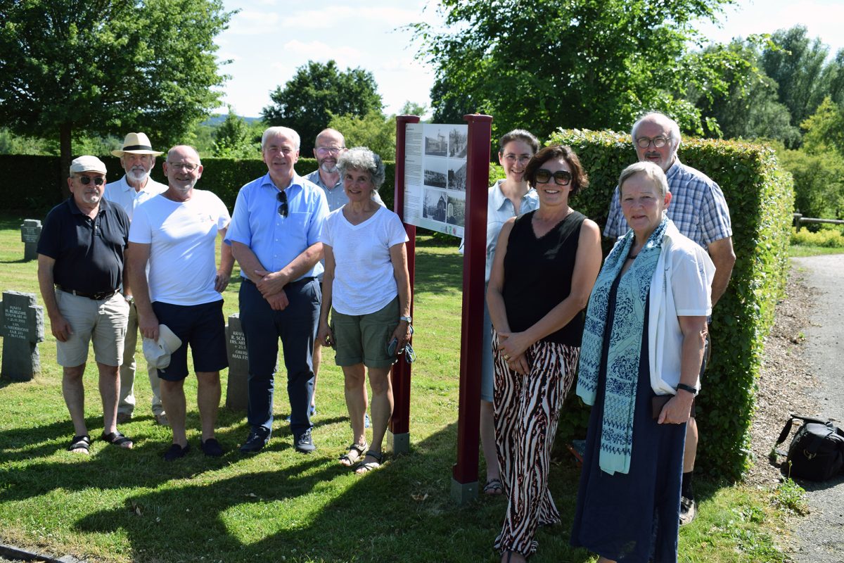 Stadtgruppe St. Vith kümmert sich um den Soldatenfriedhof
