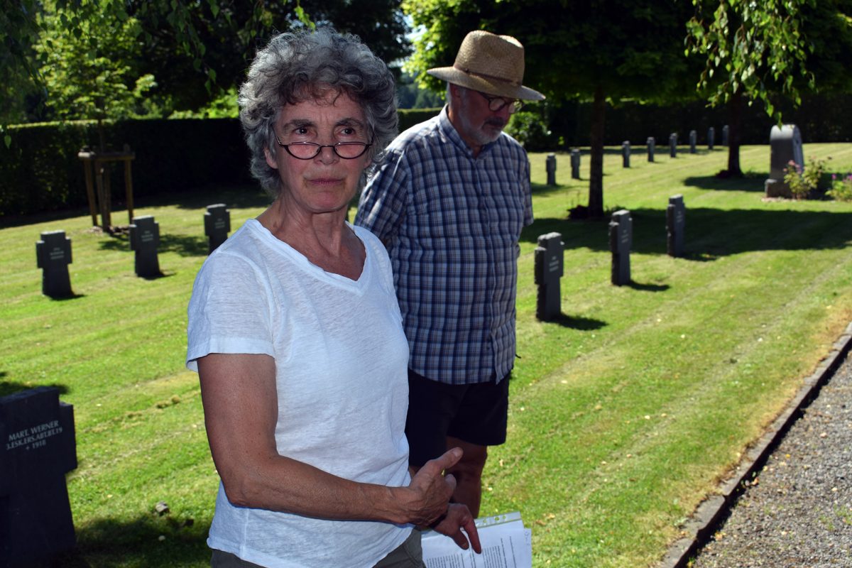Stadtgruppe St. Vith kümmert sich um den Soldatenfriedhof