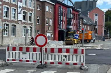 Straßenarbeiten: Baustelle am Werthplatz