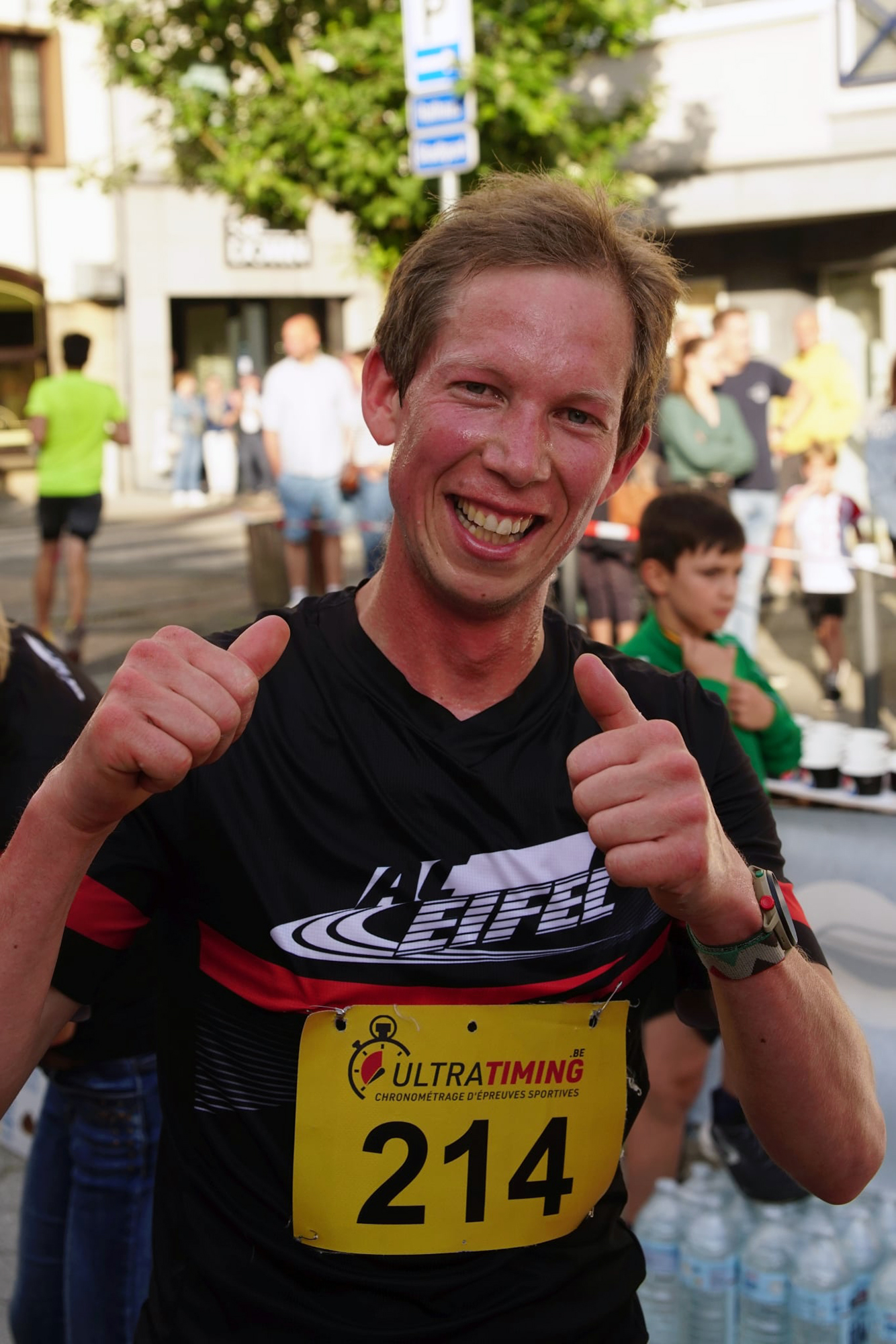 Christoph Gallo, Sieger des Summertime Run 2025 in St. Vith (