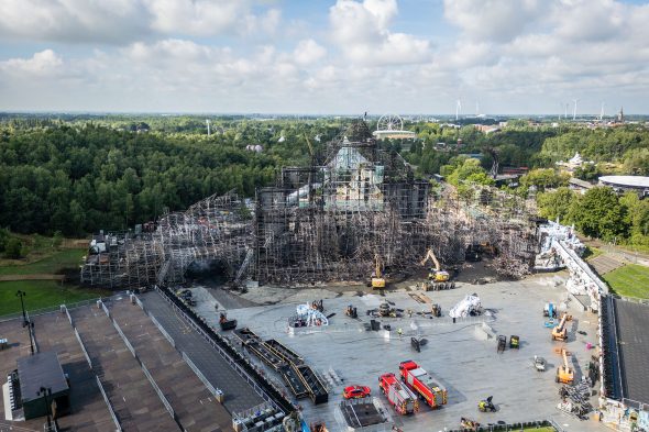 Tomorrowland nach dem Brand