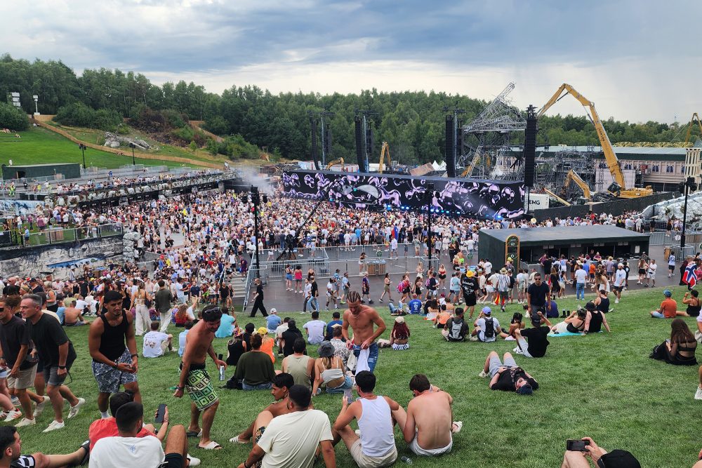 Ersatz-Hauptbühne bei Tomorrowland