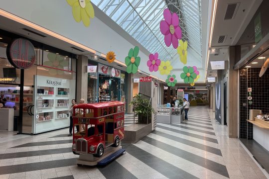 Das Einkaufszentrum Belle-Île in Lüttich