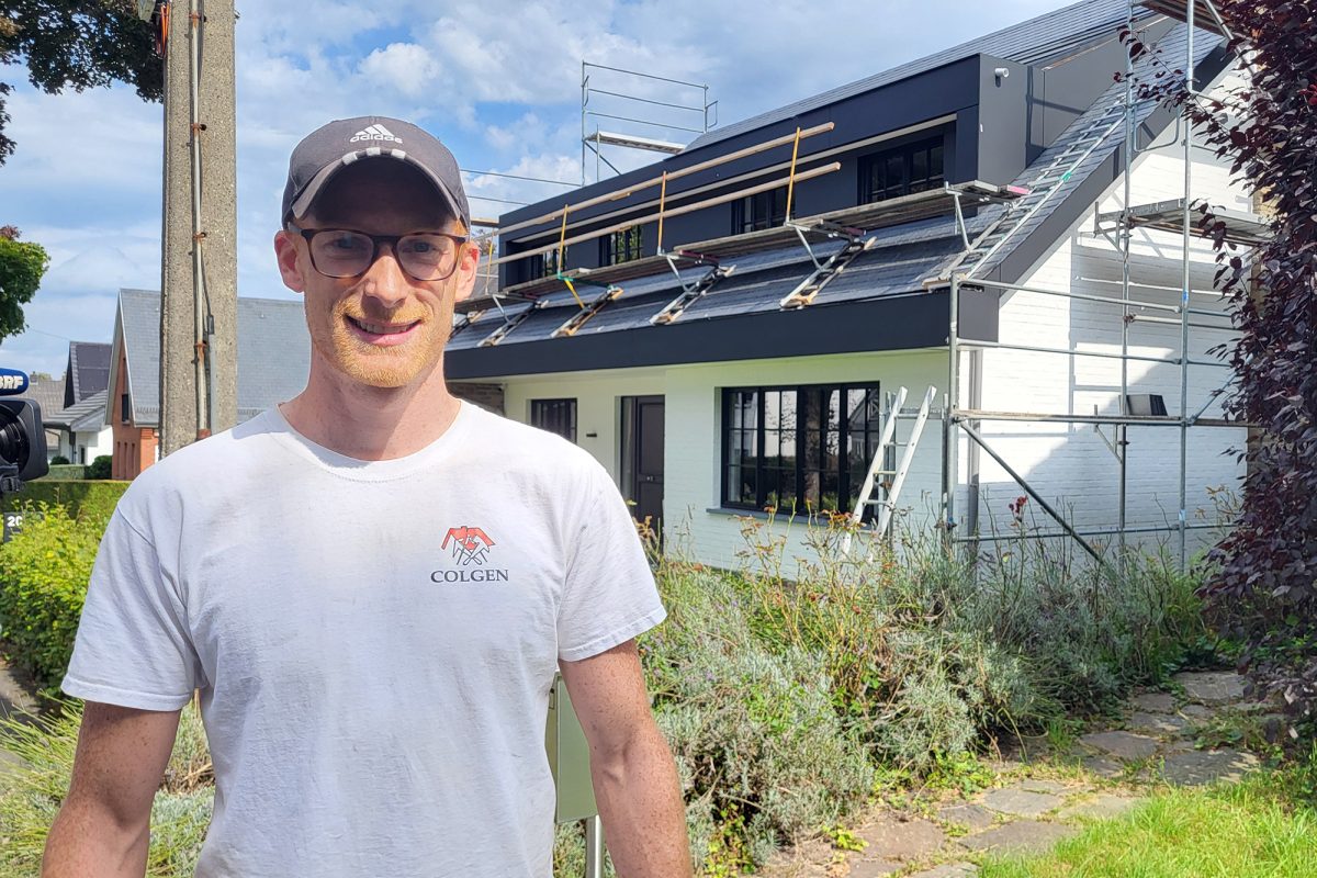 Dachdecker Andre Colgen