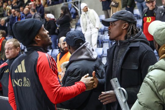 Dedryck Boyata beim Spiel der Roten Teufel gegen die Ukraine im März 2025