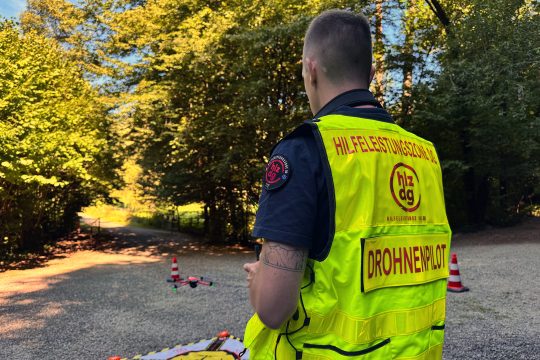 Drohnenpilot Christoph Niessen
