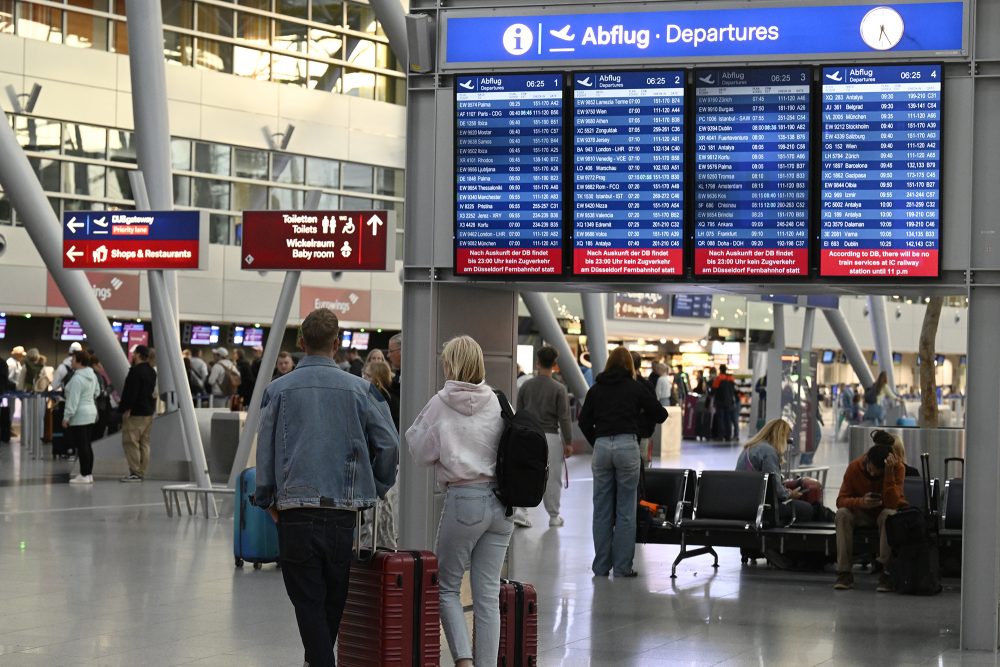 Airport in Düsseldorf
