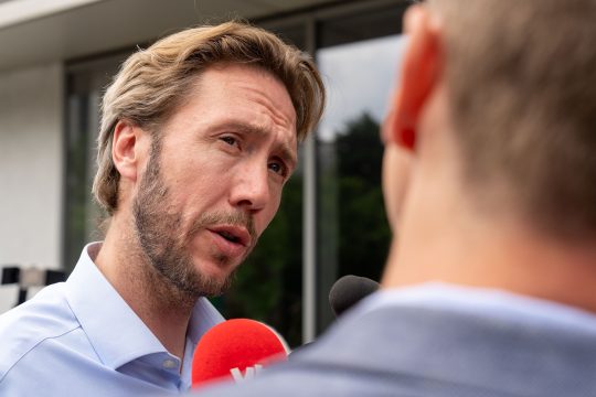 Frédéric De Gucht im Interview mit VTM