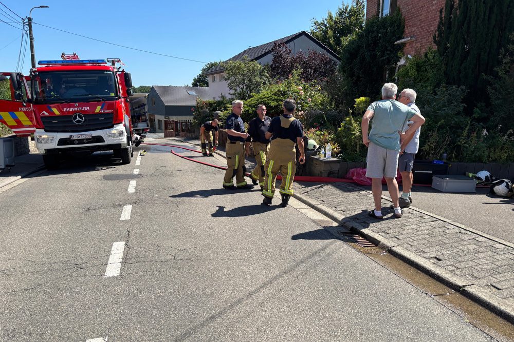 Hausbrand in Kelmis