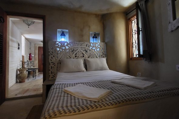 Zimmer in dem Hotel von Sabrina Carl und Mo in Bizerte/Tunesien