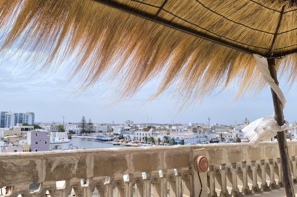 Dachterrasse des Hotels
